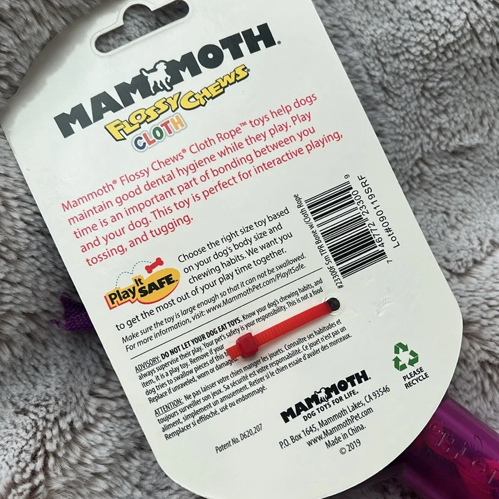 Mammoth Flossy Chews Dog Toy